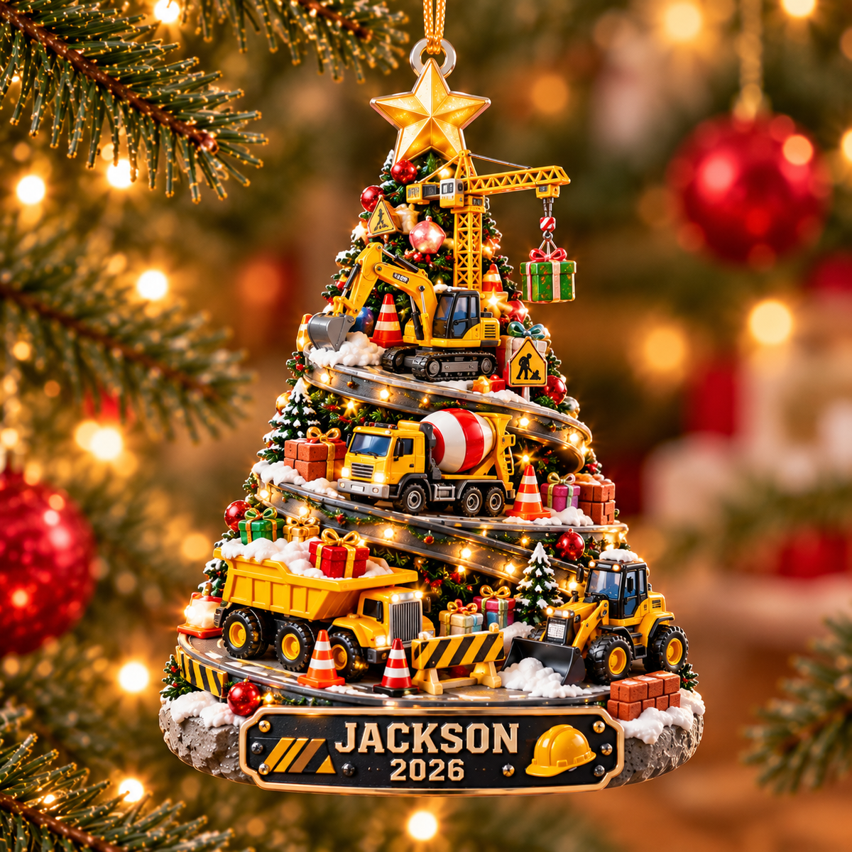 Personalized Construction Christmas 3D Tree Ornament 2026 – Excavator, Dump Truck & Crane Ornament, Custom Name Gift for Boys 09b73cf2-8db9-48fe-bd94-ca9249074df8-Construction-Christmas-Tree-Ornament.png
