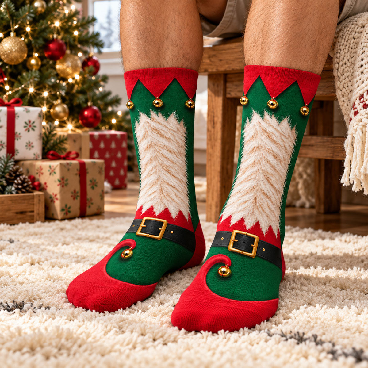 Santa Feet Funny Gift For mily - Personalized Crew Socks -  Personalized Best Friend Gifts, Besties, Sisters, BFF 09c54f92-669f-4f8e-aa6b-6e8416598897-4.jpg