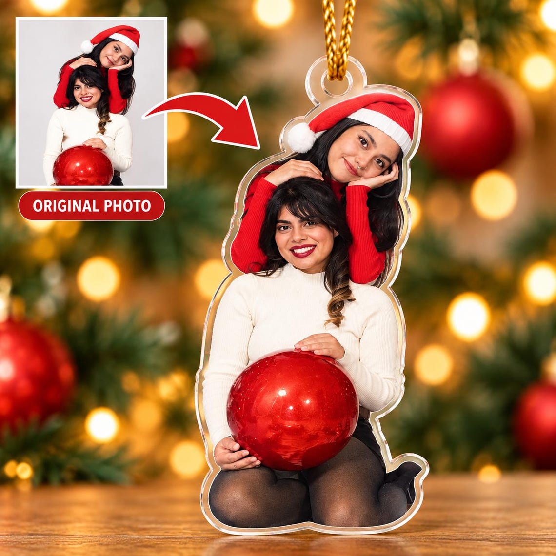 Custom Family Photo Acrylic Christmas Ornament, Personalized Picture Acrylic Ornament, Family Keepsake Gift, Custom Holiday Tree Decoration 09c85df8-821d-4e8d-ad5d-ce576ccb5a7e-1.jpg