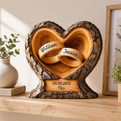 Personalized Interlocking Rings Wooden Plaque, Custom Names and Date, Wedding Anniversary Keepsake 09e194c9-b74e-4d53-b823-c41cfcf45773-ghgh-10-.jpg