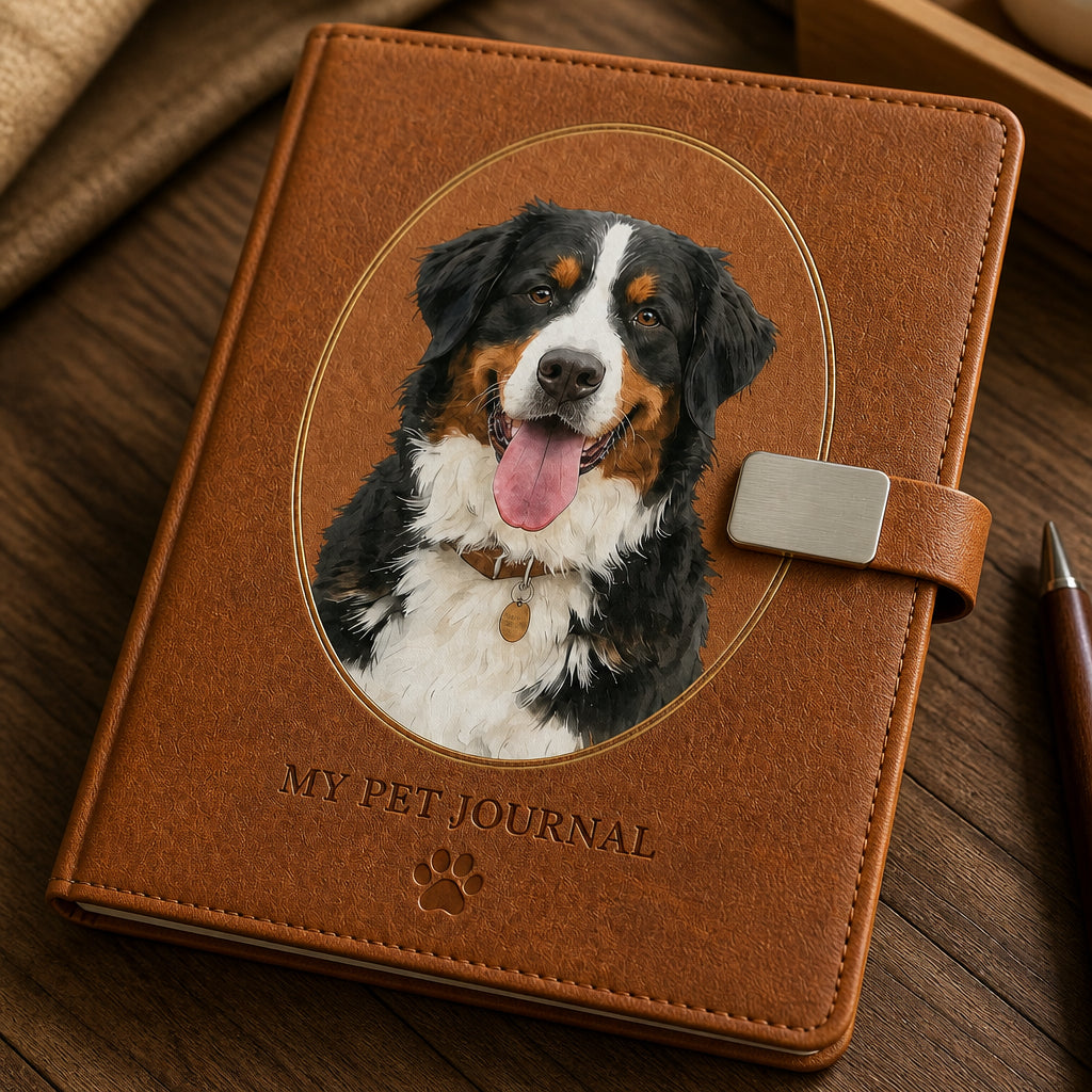 Watercolor Pet Cameo Leather Journal - Personalized Graphic Leather Journal 09ea00c3-c7cd-4ff3-bfe6-ed0e1febb34b.jpg