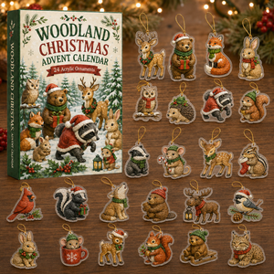 Woodland Merry Land Advent Calendar 2026 - 24-Day Festive Countdown, Acrylic Charms Blind Box - Gift For Woodland Lovers, Family Members 09ed55c8-73ca-43dd-b329-ad28d03d3d52-box-charms.png