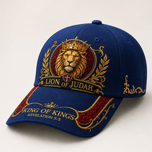 Lion of Judah King of Kings Christian Cap