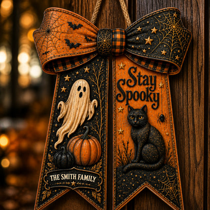 Stay Spooky Personalized Halloween Door Sign - Personalized Wood Sign 0a237183-fdcd-445f-9380-99fb0e5d410a.jpg