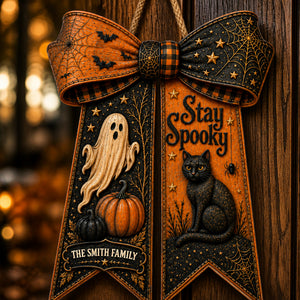 Stay Spooky Personalized Halloween Door Sign - Personalized Wood Sign 0a237183-fdcd-445f-9380-99fb0e5d410a.jpg
