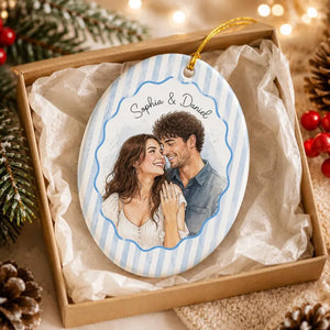 Personalized Watercolor Portrait Ceramic Ornament, Custom Couple Photo Ornament, Engagement Gift, Wedding Keepsake, Anniversary Gift 0a397134-ca1d-4b16-b7ab-9a618a46b164-ggggggggggg-6-.webp