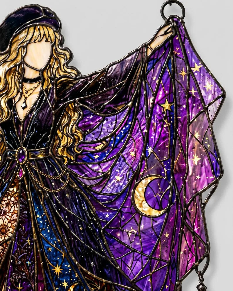 Personalized Celestial Witch Acrylic Suncatcher, Mystical Moon Goddess Window Hanging, Purple Boho Witch Ornament 0a49424d-eddc-49aa-9a9d-7e2ad1781d93-nhkjjj-1-.webp