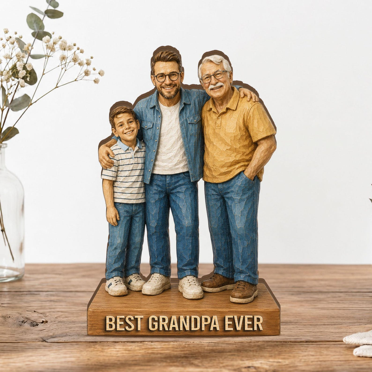 Personalized Family Photo Wooden Block, Custom Wood Sign Keepsake, Father’s Day Gift for Dad & Grandpa 0a4daeda-11c8-49a1-a95d-736b4168f69c-t3.png