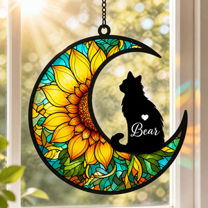 Custom Cat Name Stained-Glass Suncatcher – Moon & Irises - Personalized Suncatcher Ornament 0a58023a-dfb5-4629-868c-264f52fcad7b.png