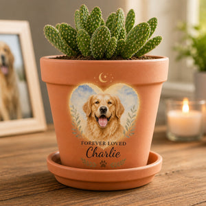 Forever Loved Pet Memorial Planter – Watercolor Portrait - Personalized Plant Pot & Vase 0a667d9c-3246-4e26-bd13-6d6365ae4e27.jpg