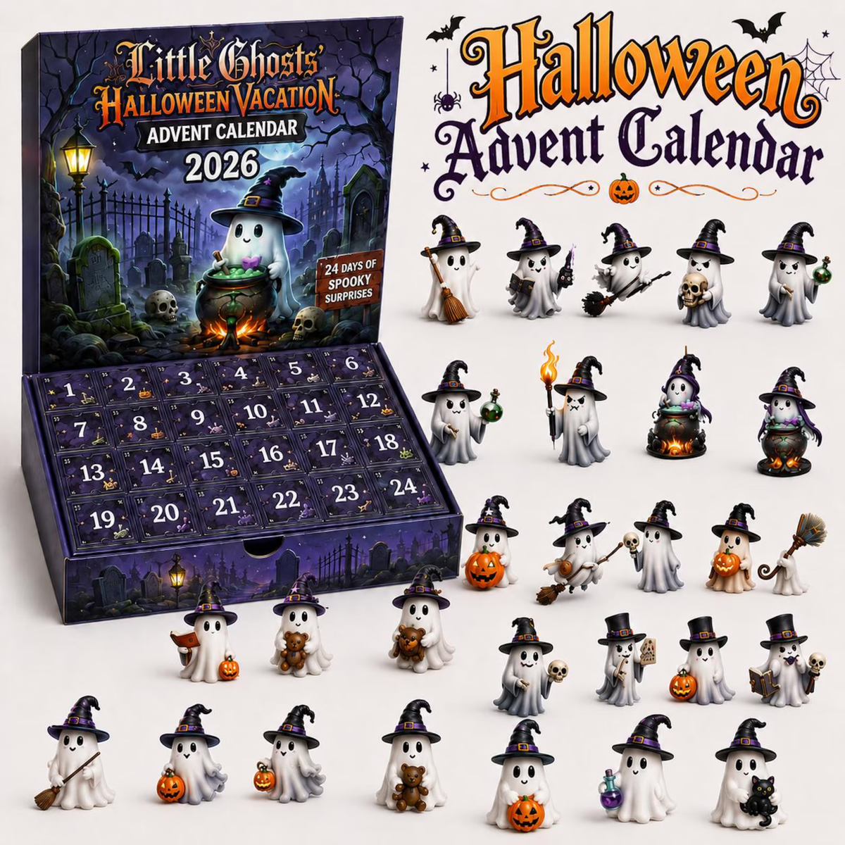 Halloween Advent Calendar 2026, 24 Day Ghost Blind Box, Spooky Cute Countdown Gift, Mini Collectible Hanging Ornaments, Multiple Box Styles 0a7d33f2-4431-4c97-89b9-6bae264f0fba-1_converted.png