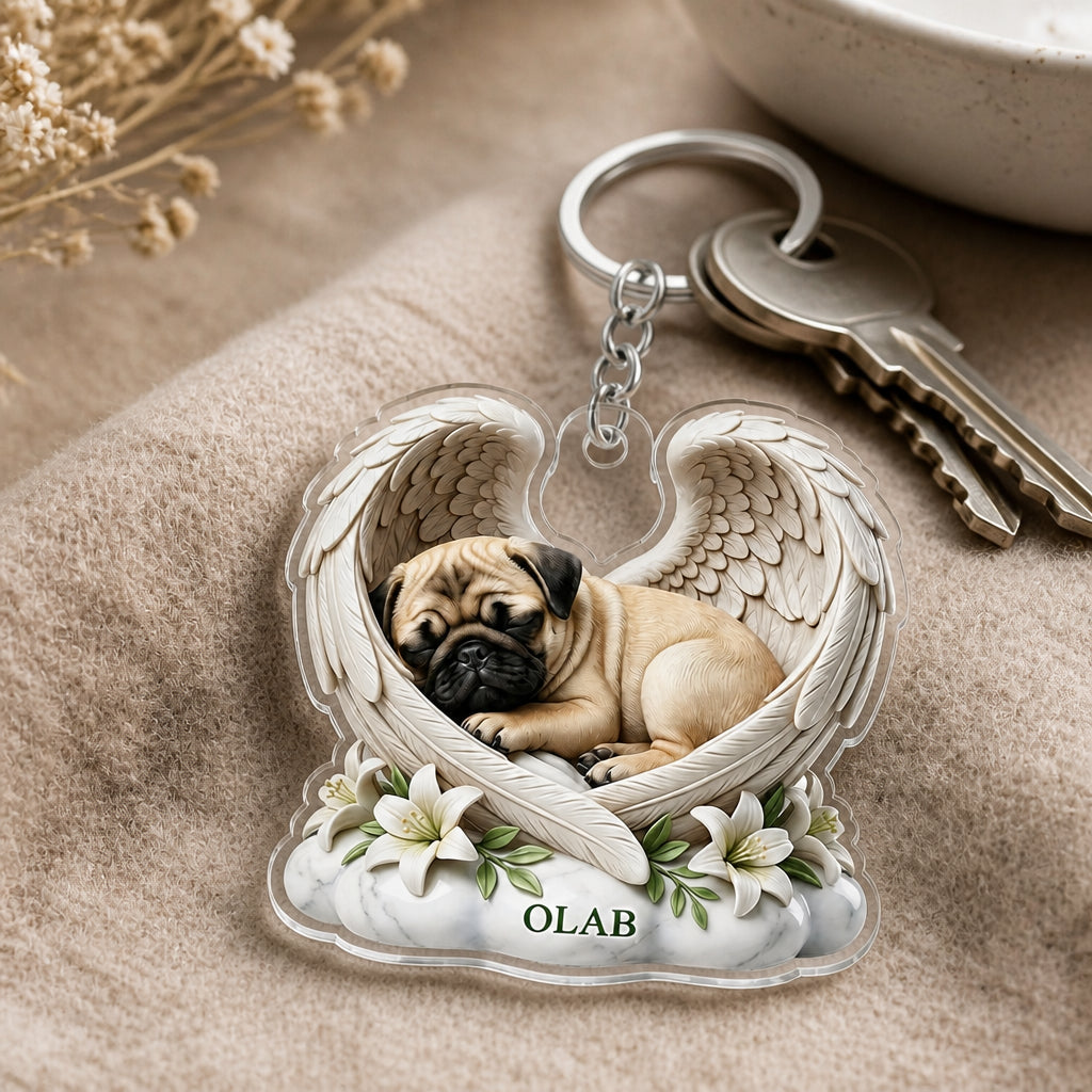 Angel Pet Memorial Acrylic Keychain – Custom Name - Personalized Acrylic Keychain 0a7ff9fc-776f-4649-b394-4069c8310fbc.jpg