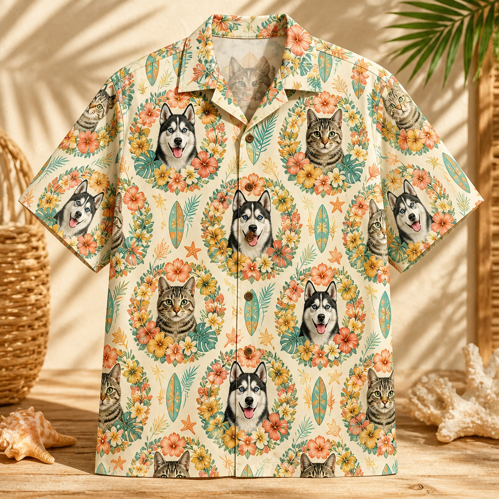 Custom Pet Face Tropical Medallion Hawaiian Shirt - Personalized Hawaiian Shirt 0a8ae185-6953-47a4-aca9-d7cf969873a8.png