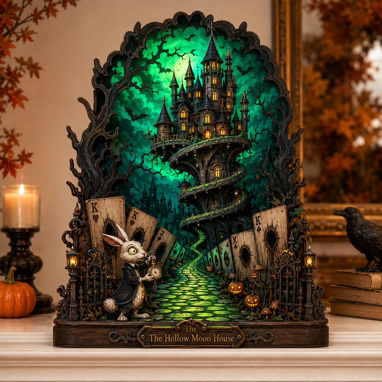 Personalized Haunted House Wooden Block, Custom Name Halloween Decor, Spooky Gothic Castle Tabletop Sign, Rabbit Wonderland Halloween Gift 0ac6587e-f3e4-4e86-b366-4df141a937d4-Image-Aug-13-2026-11_02_29-AM.png