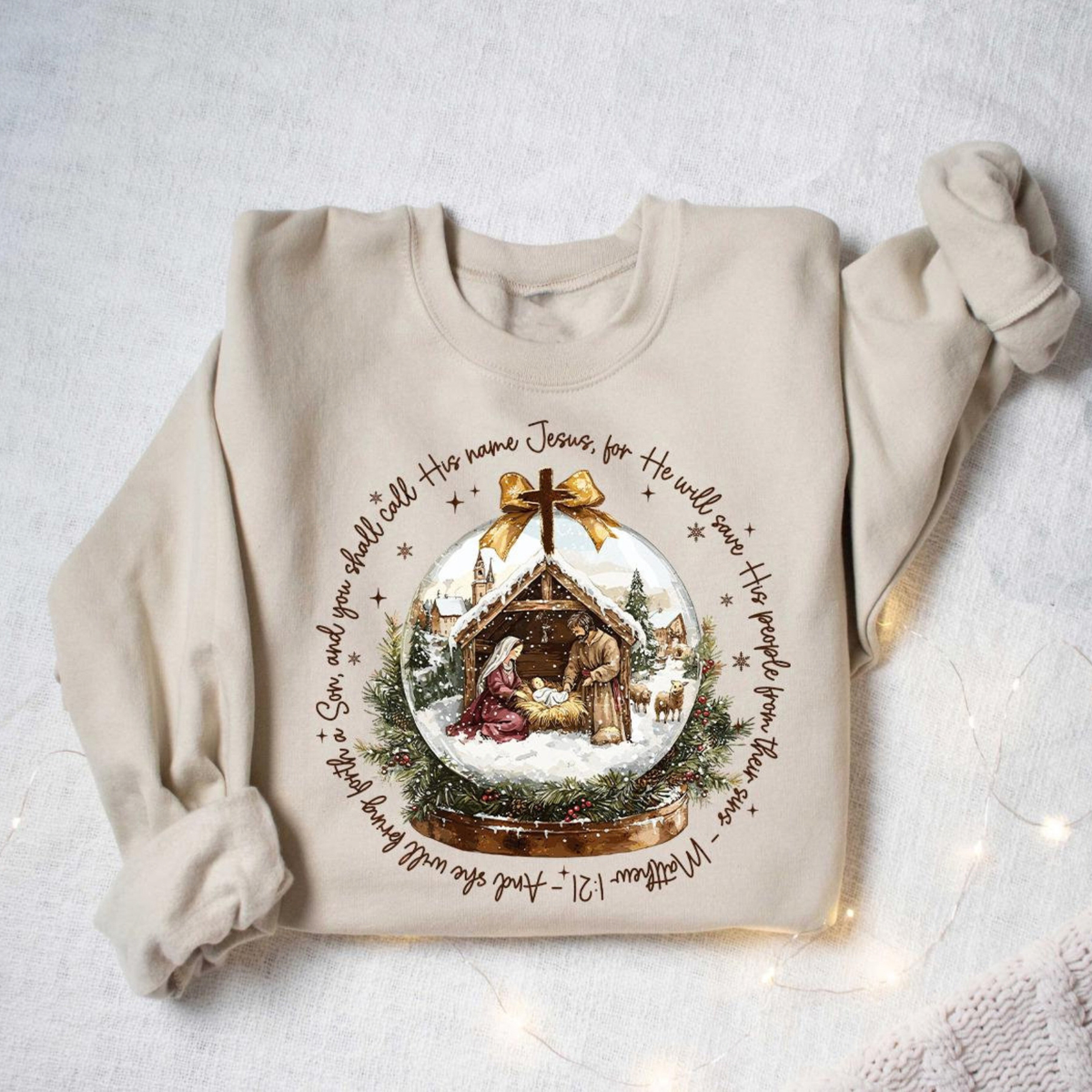 Christian Christmas Sweatshirt, Nativity Scene Sweater, Christmas Nativity Shirt, True Story Nativity, Religious Christmas Gifts, Jesus Tee 0ac9dfed-ebd6-446a-8ac7-8b2bf7677509-4.png