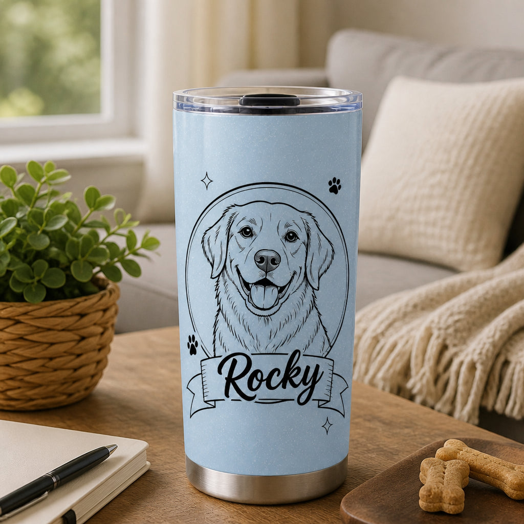 Custom Pet Line‑Art Name Tumbler - Personalized Tumbler 0adc28b7-d813-493a-a775-be4e27b39d5c.jpg