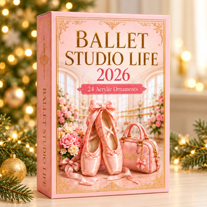 Ballet Studio Life Advent Calendar 2026 - 24-Day Festive Countdown, Acrylic Charms Blind Box - Gift For Ballet Lovers 0b094130-306e-4444-a65e-2e8717a9f300-ballet-box.png