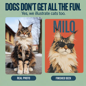 Custom Pet Playing Cards, Personalized Card Deck Dog Portrait Cat Illustration Gift Unique - Memorial Gift For Pet Owner, Pet Lovers 0b278d85-e4cc-4f66-bf29-48686982fdcf-il_794xN.8553954389_8he7.jpg