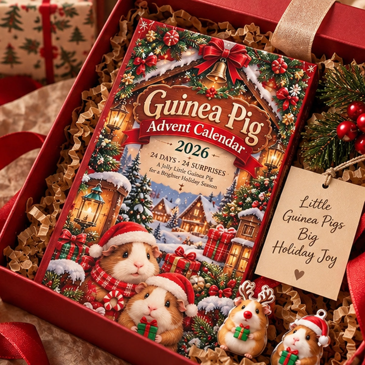 Guinea Pig Christmas Advent Calendar 2026, 24 Days of Tiny Pet Surprises, Cute Cavy Holiday Countdown Gift for Animal Lovers 0b2d0b23-a011-42a3-bd45-c7122344a35b-02_gift_box_1200x1200.jpg