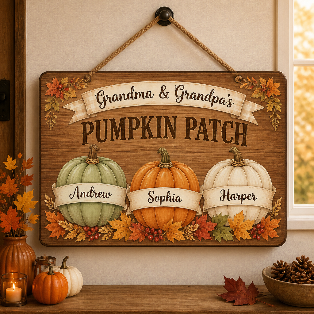 Grandma & Grandpa's Pumpkin Patch Wood Sign – Personalized Grandkids Pumpkins - Personalized Wood Sign 0b450745-a425-43a0-a103-80e781d88066.png