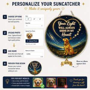 Pet Memorial LED Flameless Candle – Starry Night Dog with Name - Personalized 1 Layered Suncatcher with Charm 0b718478-510d-40c2-b58e-8f36391604aa.jpg
