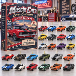 24 Days of Muscle Cars - 2026 Advent Calendar of 24 Acrylic Ornament 0bba5d8d-df7e-47f9-b9fd-ef99d05658b5-1.png