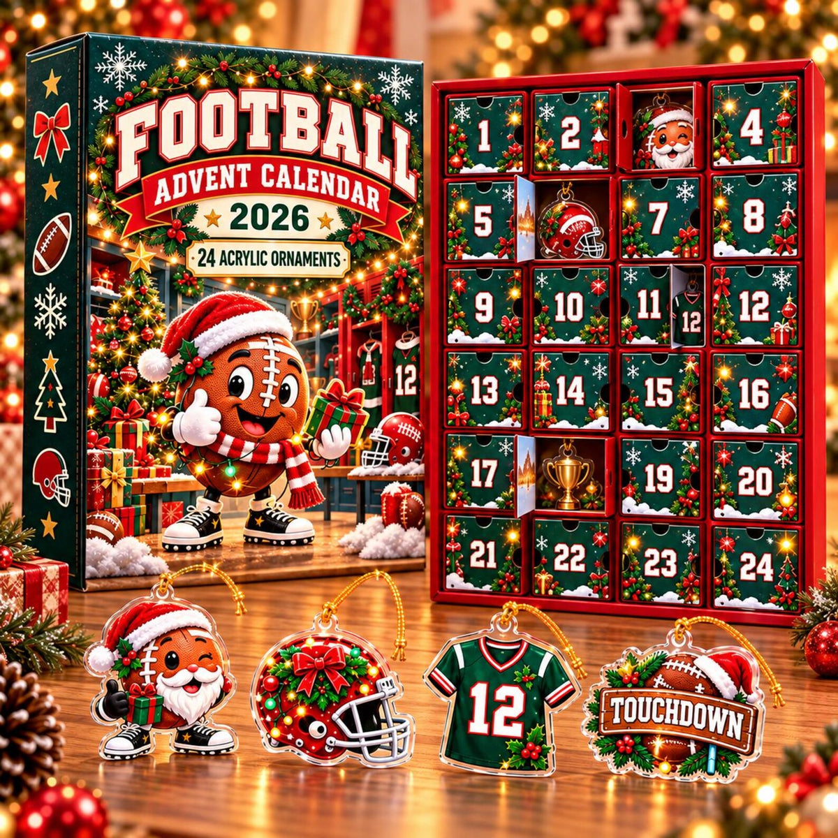 Personalized Football Advent Calendar 2026, 24 Acrylic Christmas Ornaments, Football Fan Gift Addie Alm 0bcc6dea-4950-4cb4-8166-871d80748727-il_1588xN.8590782434_fg5p.jpg
