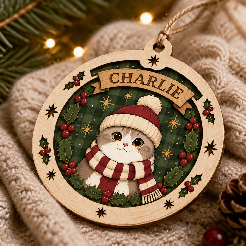 Personalized Cat Name Layered Wood Ornament – Cozy Scarf Edition - Personalized 3-Layered Wood Ornament 0bd97fb5-1bd0-4b6c-9672-ffb8d9d54e3a.jpg