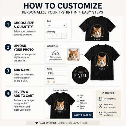 Custom Cat Peek Portrait Tee – Circle Badge + Name - Personalized T-shirt 0bfb2fe2-605f-4da3-9bcc-64fb63537286.jpg
