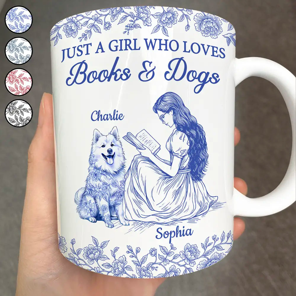 Just A Girl Who Loves Books And Dogs - Personalized White Edge-to-Edge Mug 0c17f3b6-549e-433a-9558-1a23f238b5f0-JustAGirlWhoLovesBooksAndDogs-PersonalizedWhiteEdge-TS859-CLA1297-MkDefault.jfif
