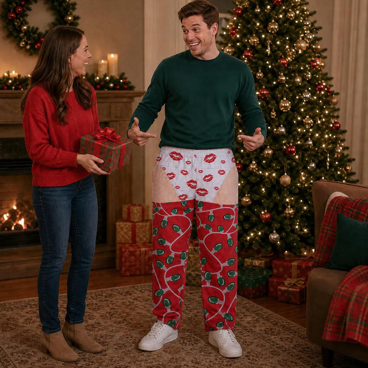 Personalized Funny Men’s Christmas Pajama Pants, Fake Underwear Illusion PJs, Novelty Gag Gift for Husband Boyfriend 0c1f0839-a314-4e46-bed6-b27cd5d44188-6.jpg