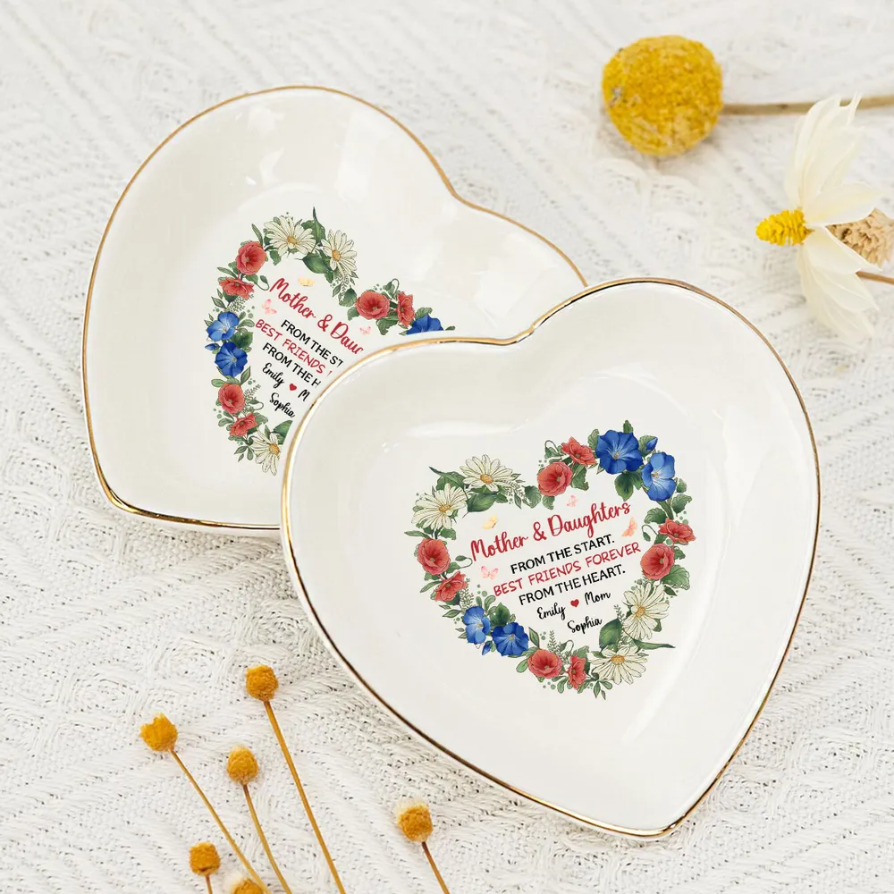 Mother And Daughter From The Start - Personalized Jewelry Dish - Gift For Mother, Daughter, Mother Day, Anniversary Gift 0c2765bc-9893-4e7b-bcc0-302007813e57-b2_converted.png