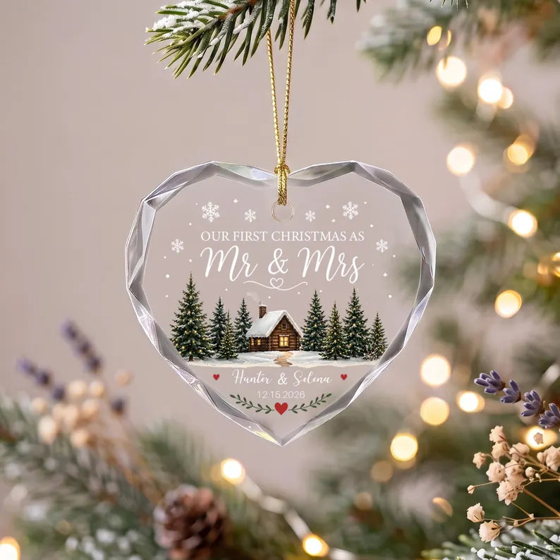First Christmas Engaged Crystal Ornament for Couples, Personalized Names Xmas Keepsake, Winter Tree Design, Round Glass Christmas Bauble 2026 0c592ed8-9c84-481f-ba31-f28104016944-fgfh-3-.webp