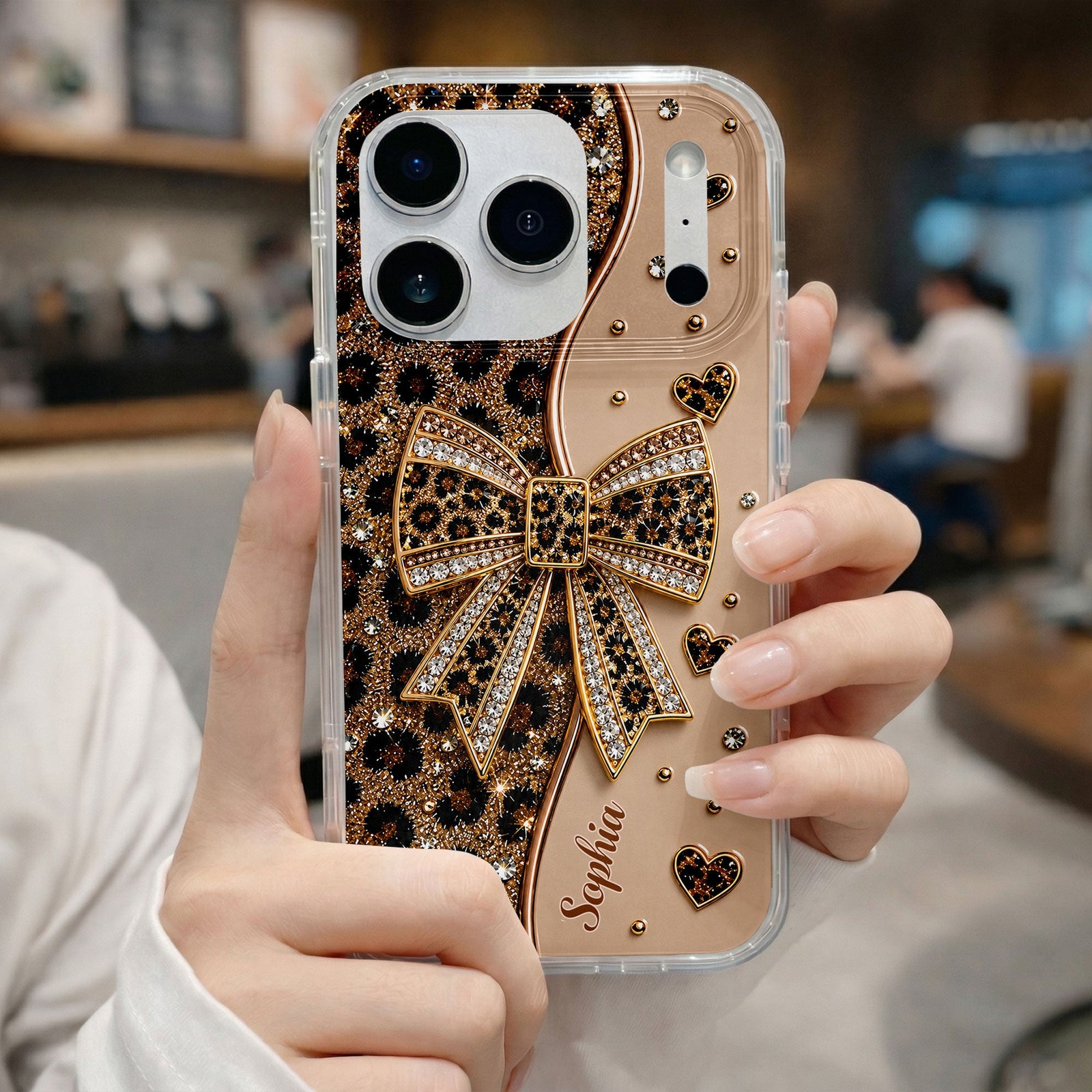 Stay Fabulous Leopard Print, Personalized Clear Phone Case, Gift For Her 0c8c4495-82d6-4bcd-adc3-69242419aa7c-DTG124_PHC9.jpg
