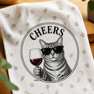 Custom Pet Cheers Wine Kitchen Towel - Personalized Kitchen Towel 0ca3fc67-6709-4c0b-94f4-b93673acf506.jpg