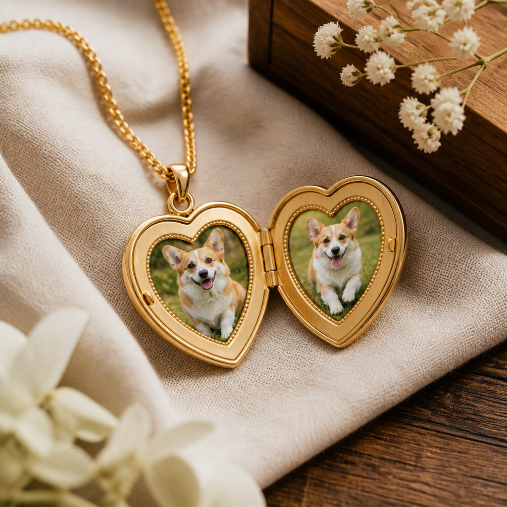 Butterfly-Inspired Photo Locket Necklace – 2 Photo Slots - Personalized Embossed Heart Photo Locket Necklace 0cc1a011-d0f0-4499-88ef-49fcdfae1eea.jpg