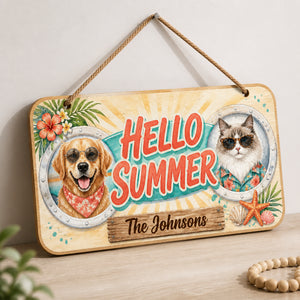 Hello Summer Pet Portrait Wood Sign - Personalized Wood Sign 0ccd00a1-6695-4f06-bf60-e31d7672e57a.jpg