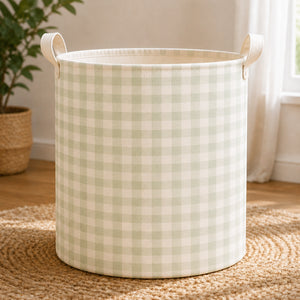 Custom Pet Portrait Storage Bag – Watercolor Gingham with Name - Personalized Storage Bag 0cd7f09e-7b91-4402-8c48-dcbbbd32878b.jpg