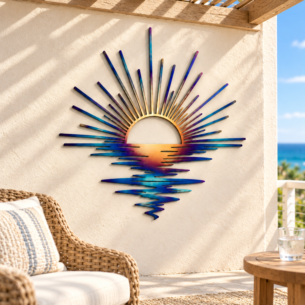 Modern Sunset Metal Wall Art, Coastal Decor, Decor Gift, Unique Gift For Hers, Hims 0cda7841-4279-4c24-aec5-23d44b5b3487-Ho-ng-h-n-kim-lo-i-tr-n-hi-n-bi-n-2.png