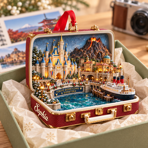 Personalized Tokyo Disneyland & DisneySea 3D Suitcase Christmas Ornament – Japan Vacation Keepsake & Gift for Disney Fans 0cfd48b4-c5b3-4433-9748-88c540dbf726-Tokyo-Disney-suitcase-ornament-keepsake-2.png