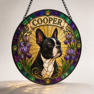 Stained Glass Pet Suncatcher – Iris Ring, Custom Name - Personalized Suncatcher Stained Glass 0d193c82-2612-4ad5-ba97-5b4cbc4e3432.jpg