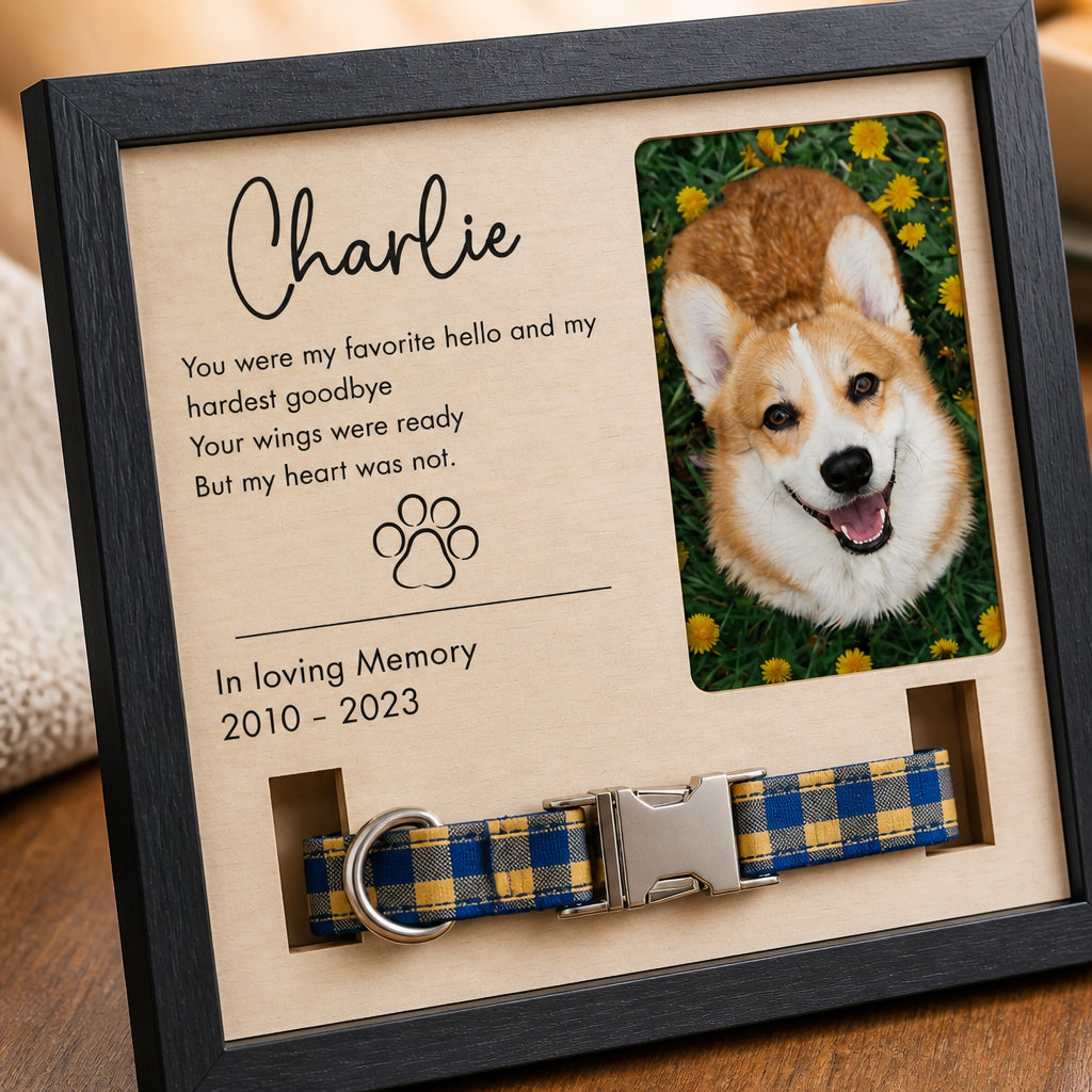 Pet Memorial Picture Frame — Upload Photo, Name & Years - Personalized Picture Frame 0d286ab8-c414-4654-9b69-f81e0cdacd58.jpg