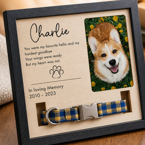 Pet Memorial Picture Frame — Upload Photo, Name & Years - Personalized Picture Frame 0d286ab8-c414-4654-9b69-f81e0cdacd58.jpg