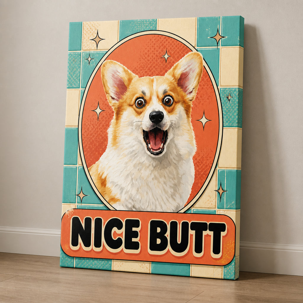 Nice Butt Custom Pet Portrait Canvas – Pop Art Bathroom Print - Personalized Canvas 0d3d27c0-0734-4b44-940e-b6f93ba3326d.jpg