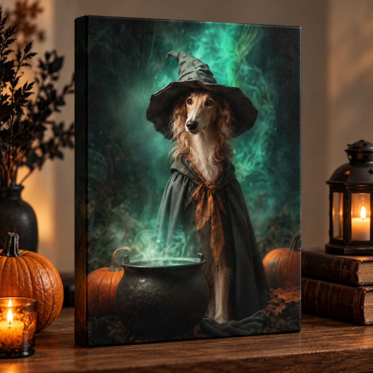 Personalized Halloween Pet Portrait with Pumpkin Cape – Custom Pet Canvas, Poster or Digital File Gift 0d5d24c6-99af-4d9c-91ba-6768f6e219ac-2.png