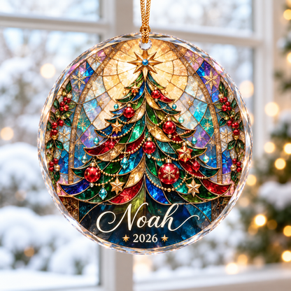 Custom Name Glass Christmas Ornament, Stained Glass Style Christmas Tree, Personalized Rainbow Holiday Decoration 2026 0d5d55ef-5152-45c3-8c9d-7f865c44fa7e-banner-1.png