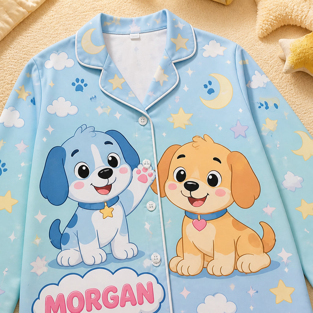 Kids Pastel Puppy Dreams Pajama Set — Personalized Name - Personalized Pyjamas 0d66f883-1260-466c-8276-ab41642b365c.jpg
