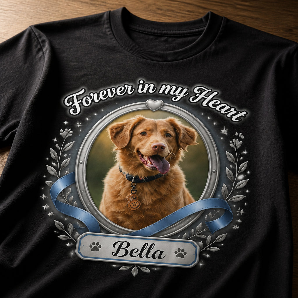 Pet Memorial Photo Tee – Forever in My Heart - Personalized T-shirt 0d74b0f5-6458-455f-ab19-d24b2cb262bd.jpg