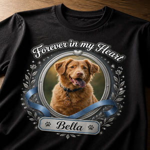 Pet Memorial Photo Tee – Forever in My Heart - Personalized T-shirt 0d74b0f5-6458-455f-ab19-d24b2cb262bd.jpg
