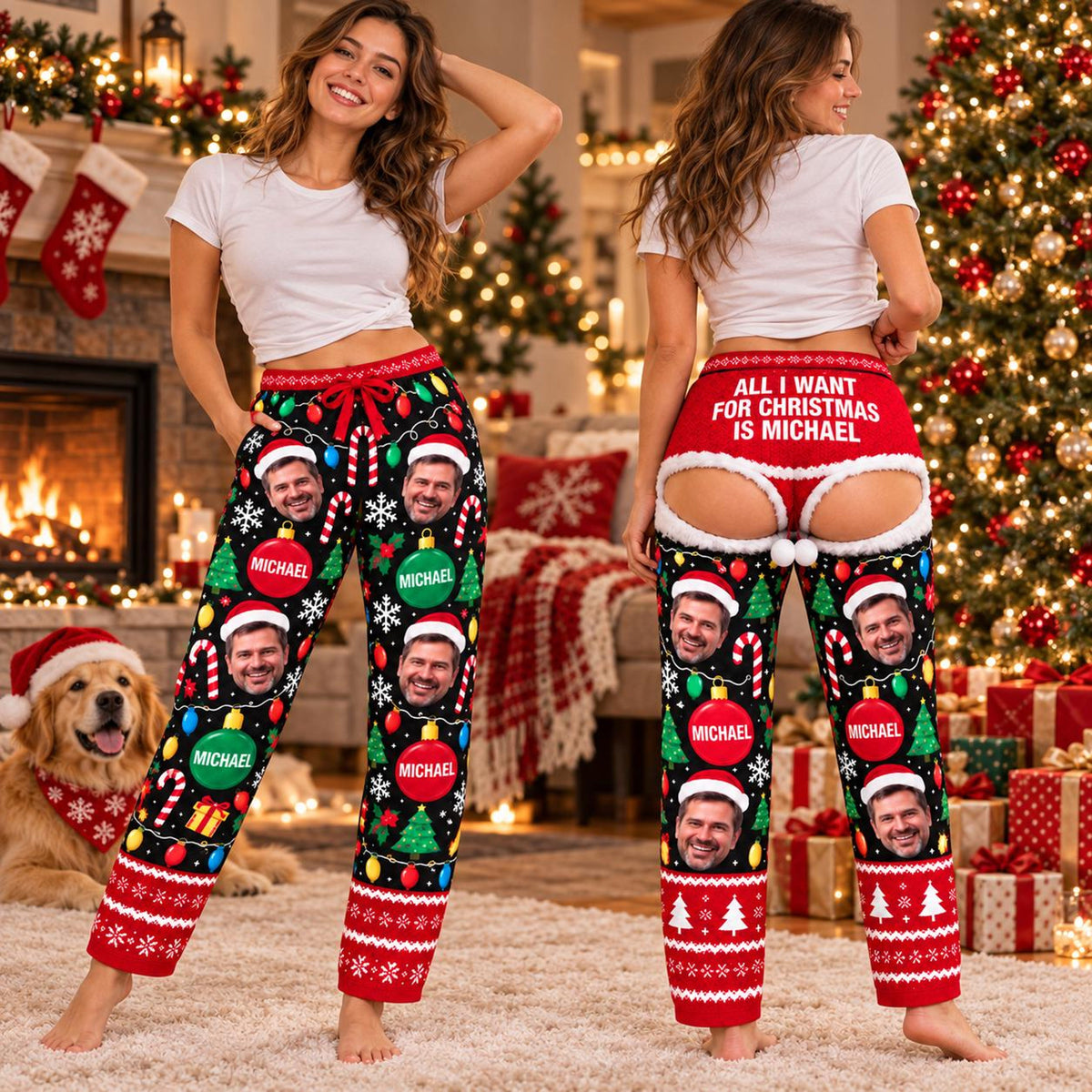 Custom Face Ugly Christmas Pajama Pants: Funny Fake Drop Seat Sleepwear 0d78eff4-d326-43c5-b44d-0d55f3f02004-4.jpg